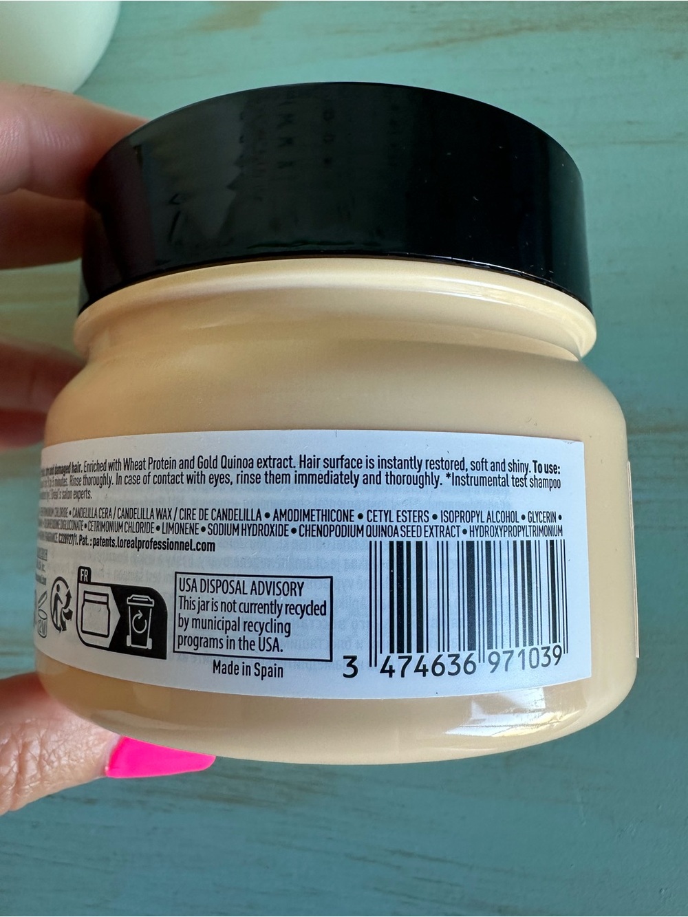L'Oreal Absolut Repair Hair Mask – Protein & Gold Quinoa - Picture 5 of 6